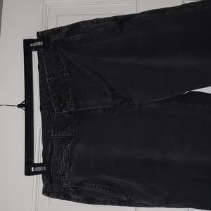 American Eagle Distressed look black pants size 29x34